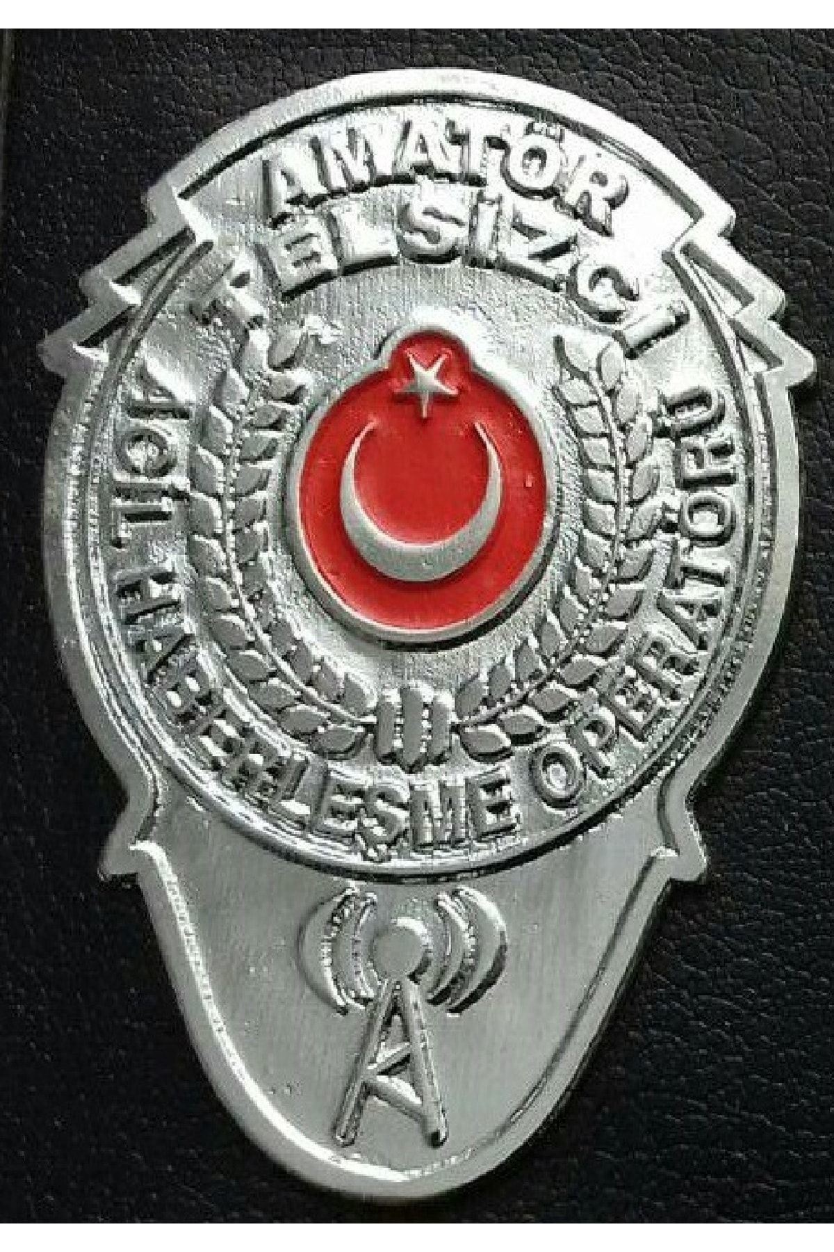 Aldatmaz Askeri Malzeme Amatör Telsizci Cüzdan Rozeti Satinal.Sivile Satilmaz