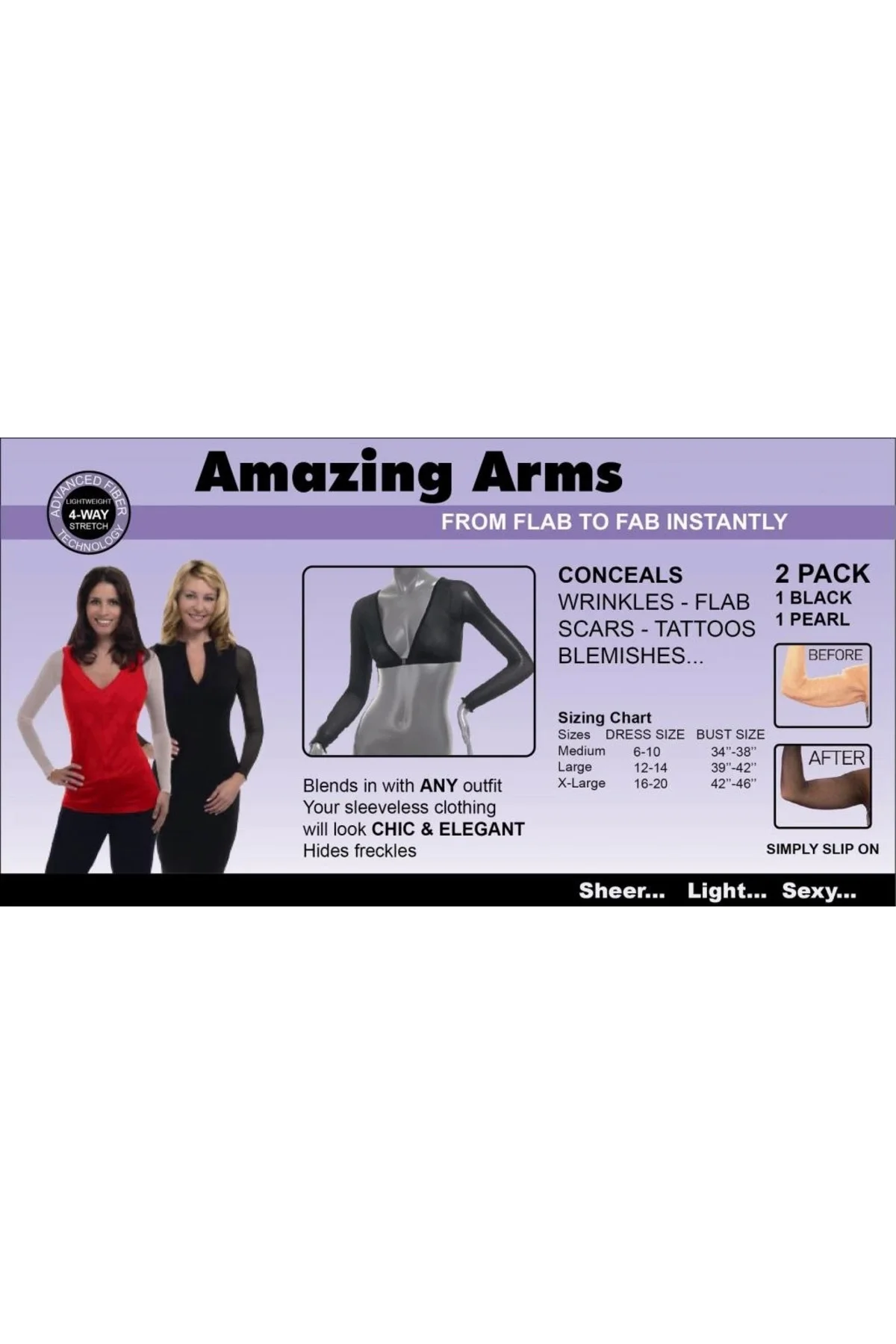 Amazing Arms Dekolte Kapatıcı Amazing Arms Dekolte Kapatıcı