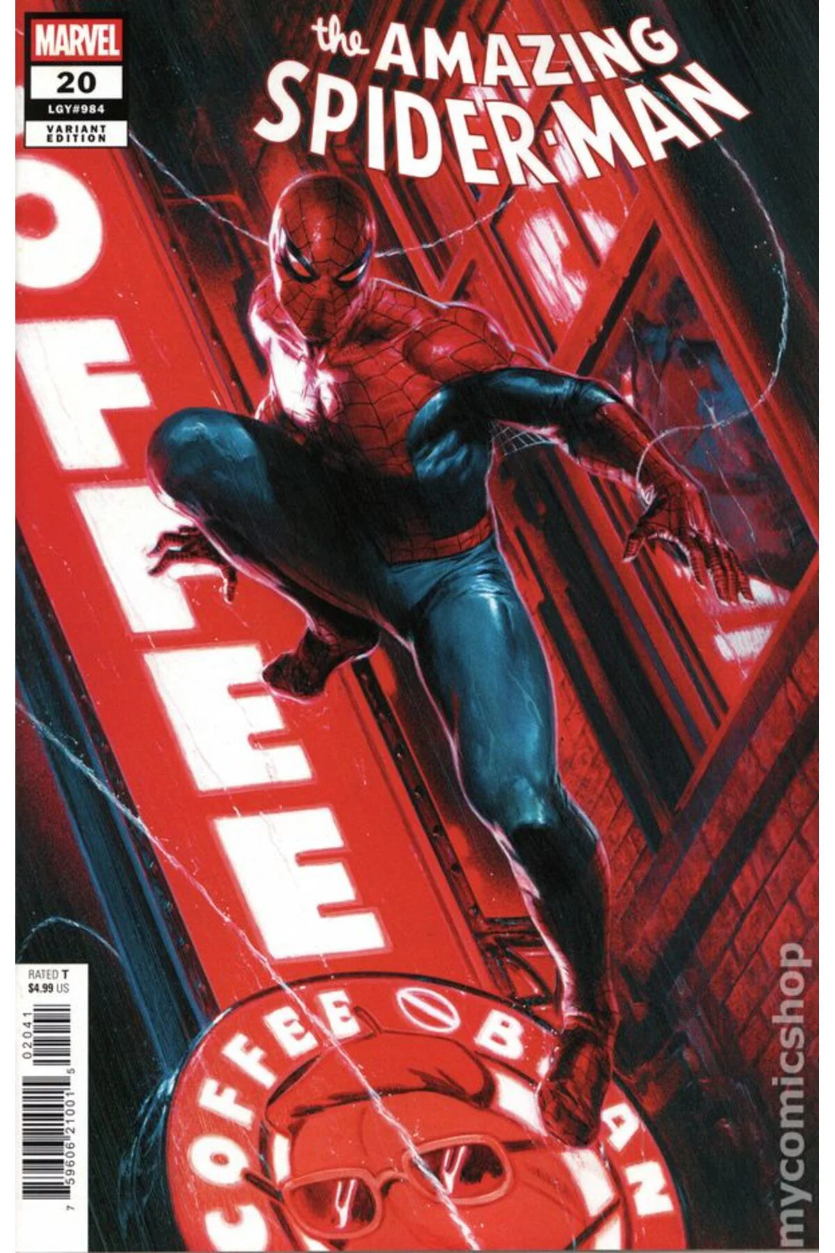 Amazing Spider-Man #20D (ingilizce) Dell'Otto Variant