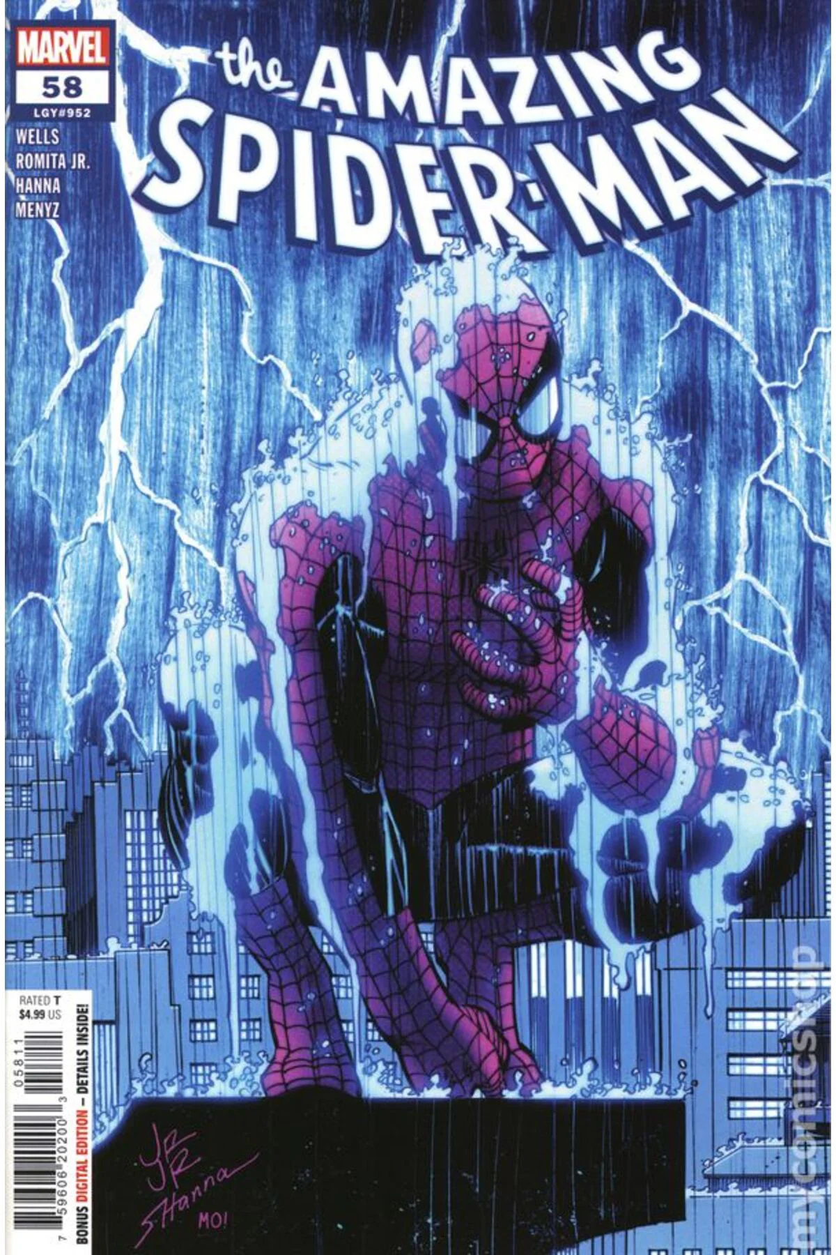 Amazing Spider-Man #58A (ingilizce)