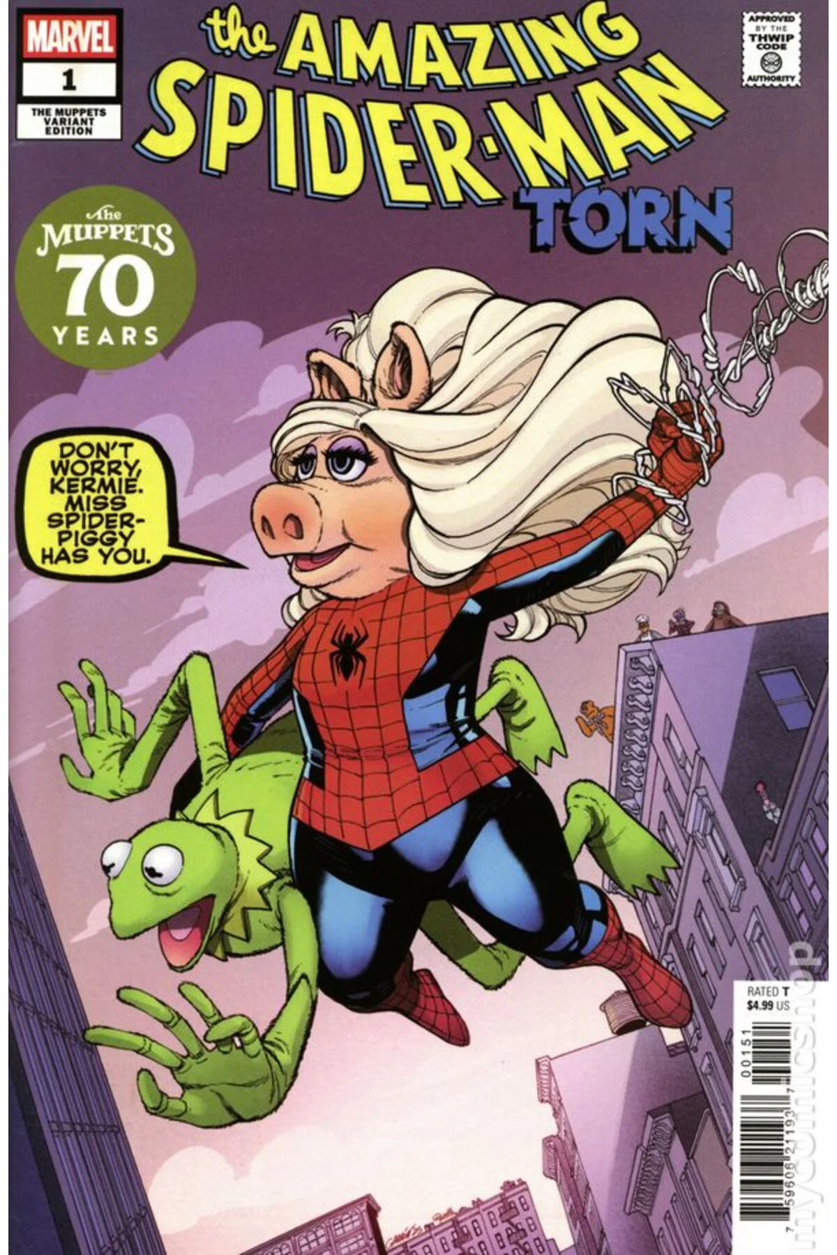 Amazing Spider-Man Torn #1E (ingilizce)