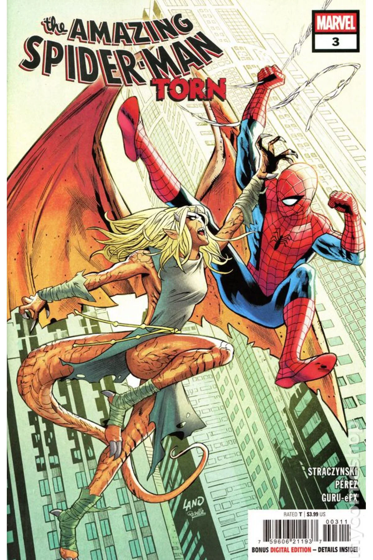 Amazing Spider-Man Torn #3A (ingilizce)