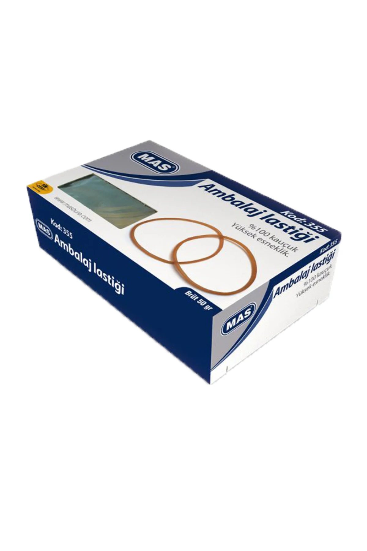 Ambalaj Lastik Kutu Midi %100 Kauçuk 50 GR 355
