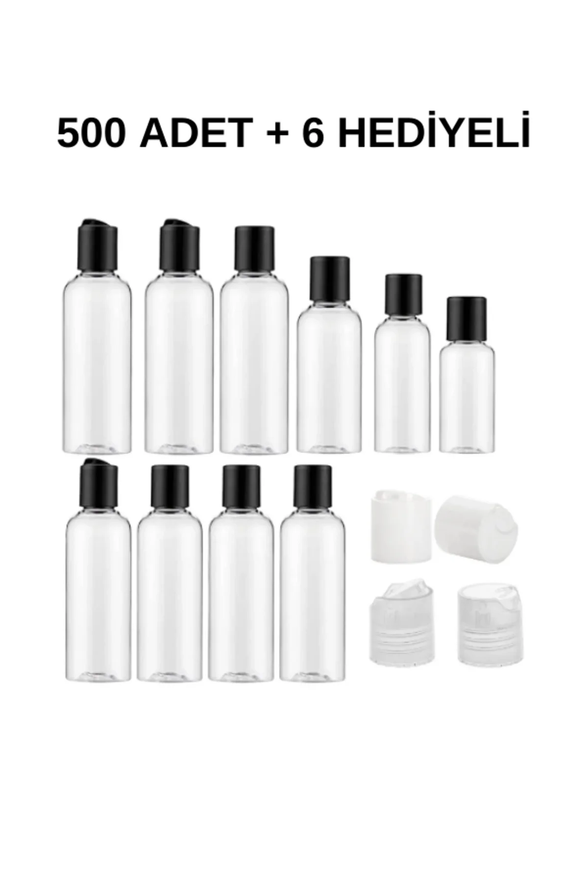 Ambalaj Sprey Başlı Plastik Boş Pet Şişe 35 Ml 500 Adet