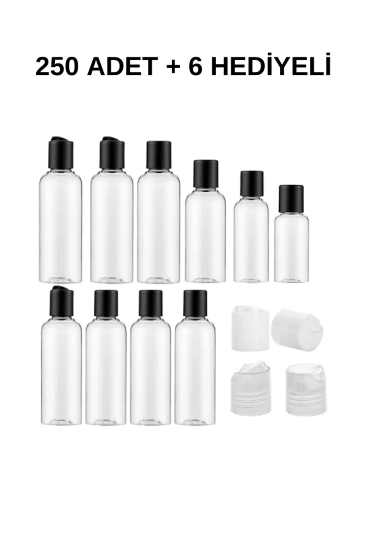 Ambalaj Sprey Başlı Plastik Boş Pet Şişe 35 Ml 250 Adet