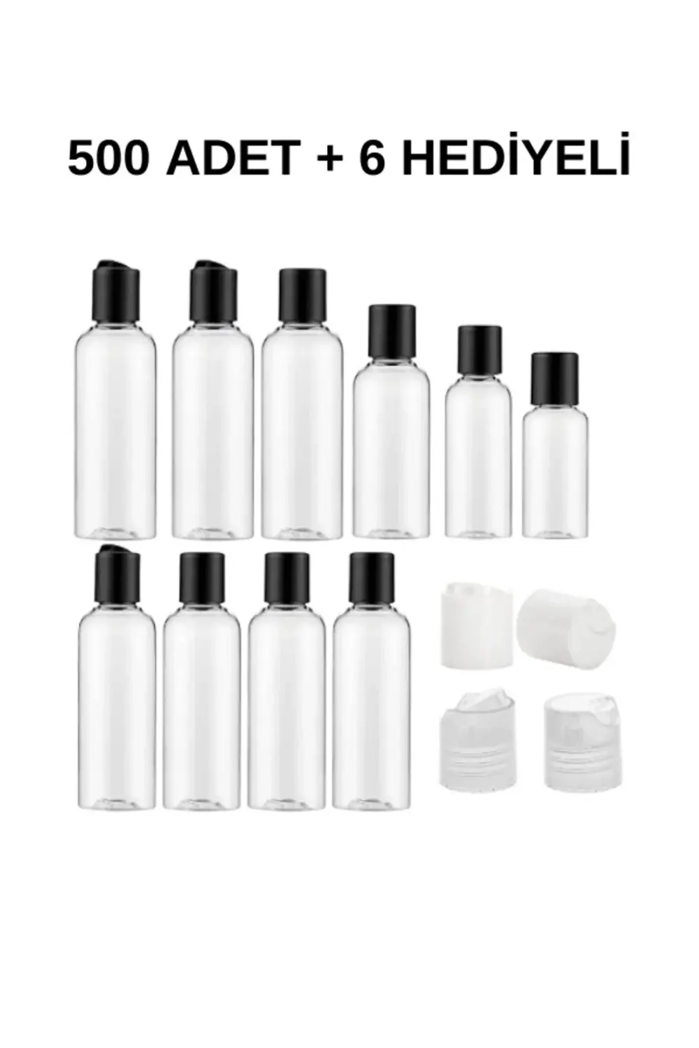 Ambalaj Sprey Başlı Plastik Boş Pet Şişe 35 Ml 500 Adet