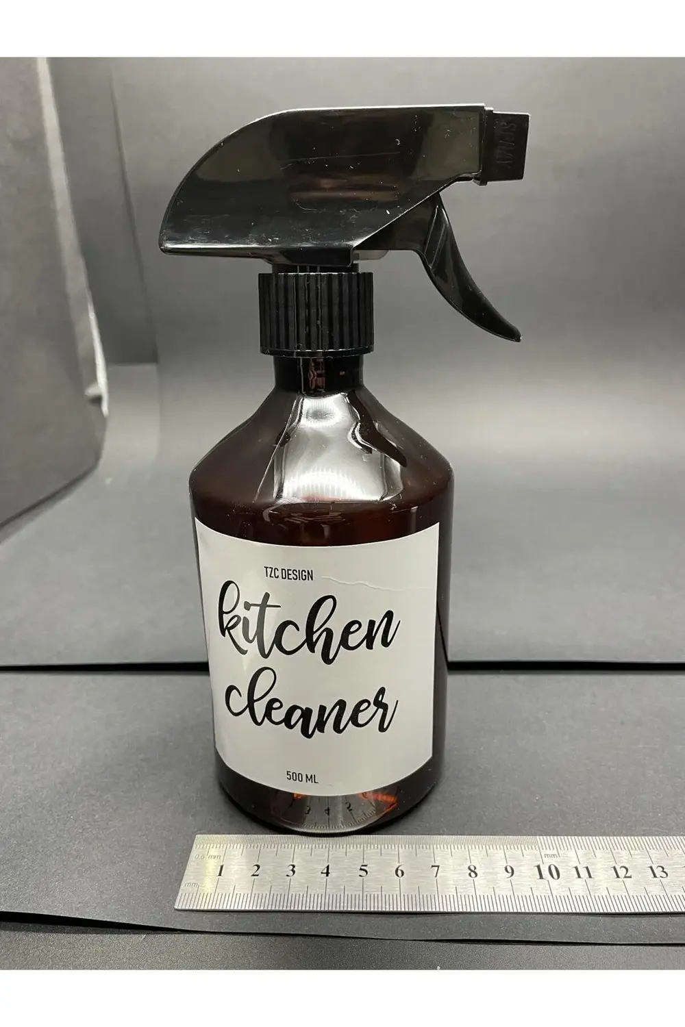 Amber Kahverengi plastik Şişe Mutfak Temizleyici Kitchen Cleaner