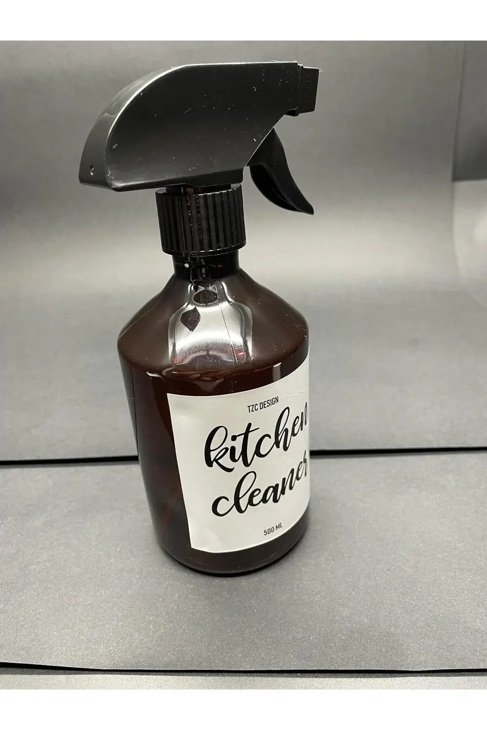 Amber Kahverengi plastik Şişe Mutfak Temizleyici Kitchen Cleaner