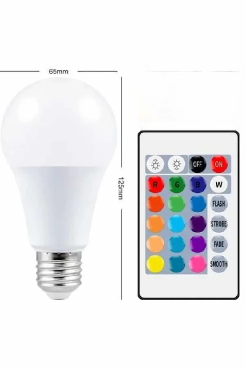 Ambiyans Aydınlatma RGB Led Lamba Kumandalı Renk Değiştirebilen Fiyatı, Yorumları ve Özellikleri
