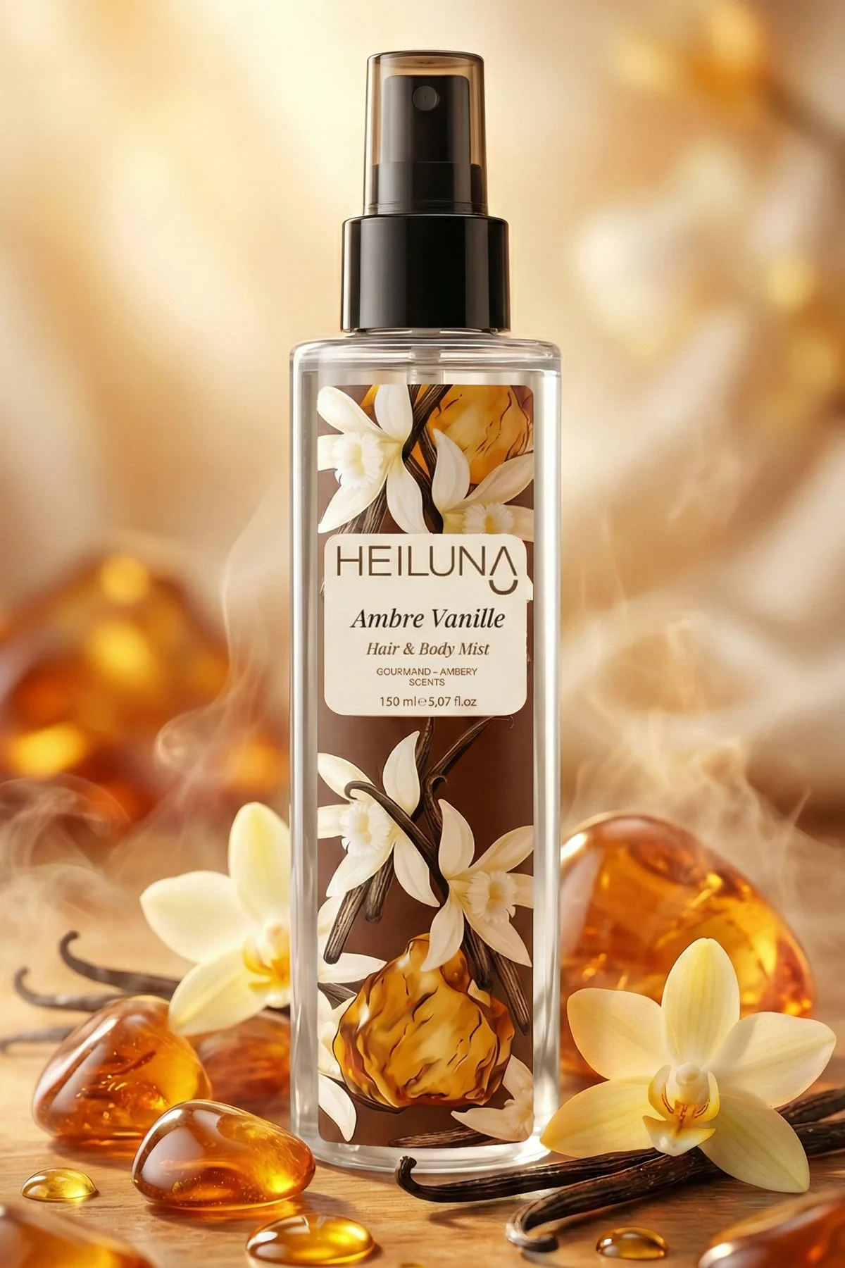 Ambre Vanille Saç ve Vücut Spreyi 150 ml