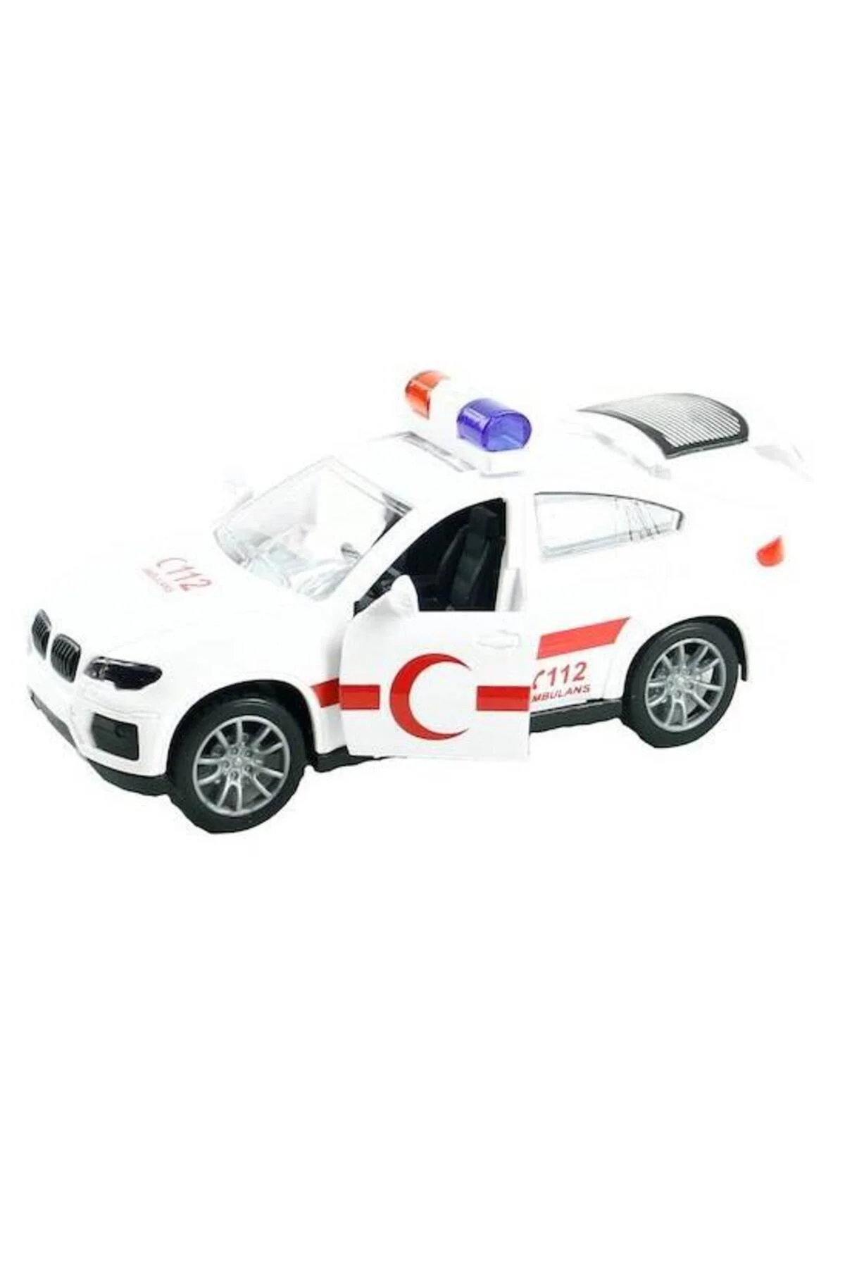 Ambulans Arabası Sürtmeli Plastik - JW567-062 (Lisinya)
