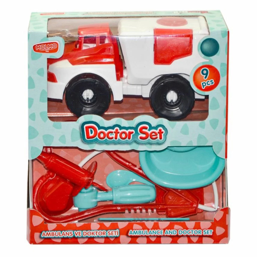 Ambulanslı Doktor Oyun Seti ML492 Ambulanslı Doktor Oyun Seti ML492