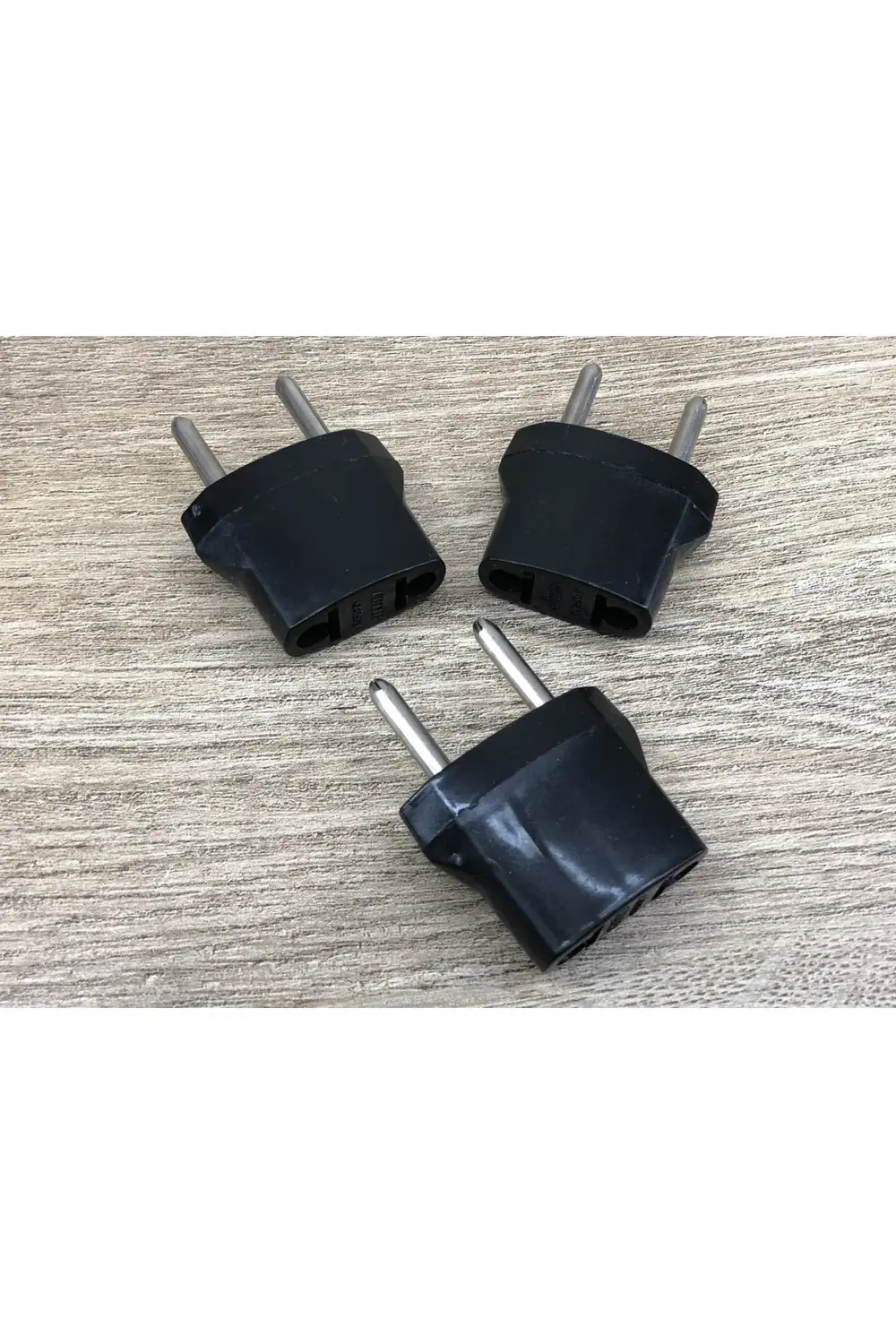 Amerika Fişinden Türk Fişine Çevirici Dönüştürücü Adaptör 3 Adet