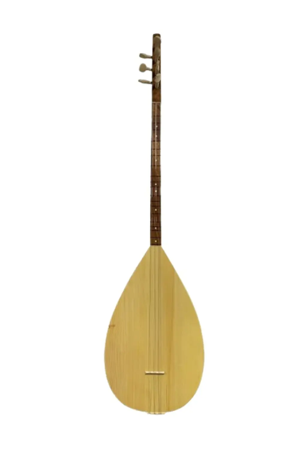 Amerikan Cevizi Ağacı Noktalı Klavye Kısa Sap Bağlama Profesyonel