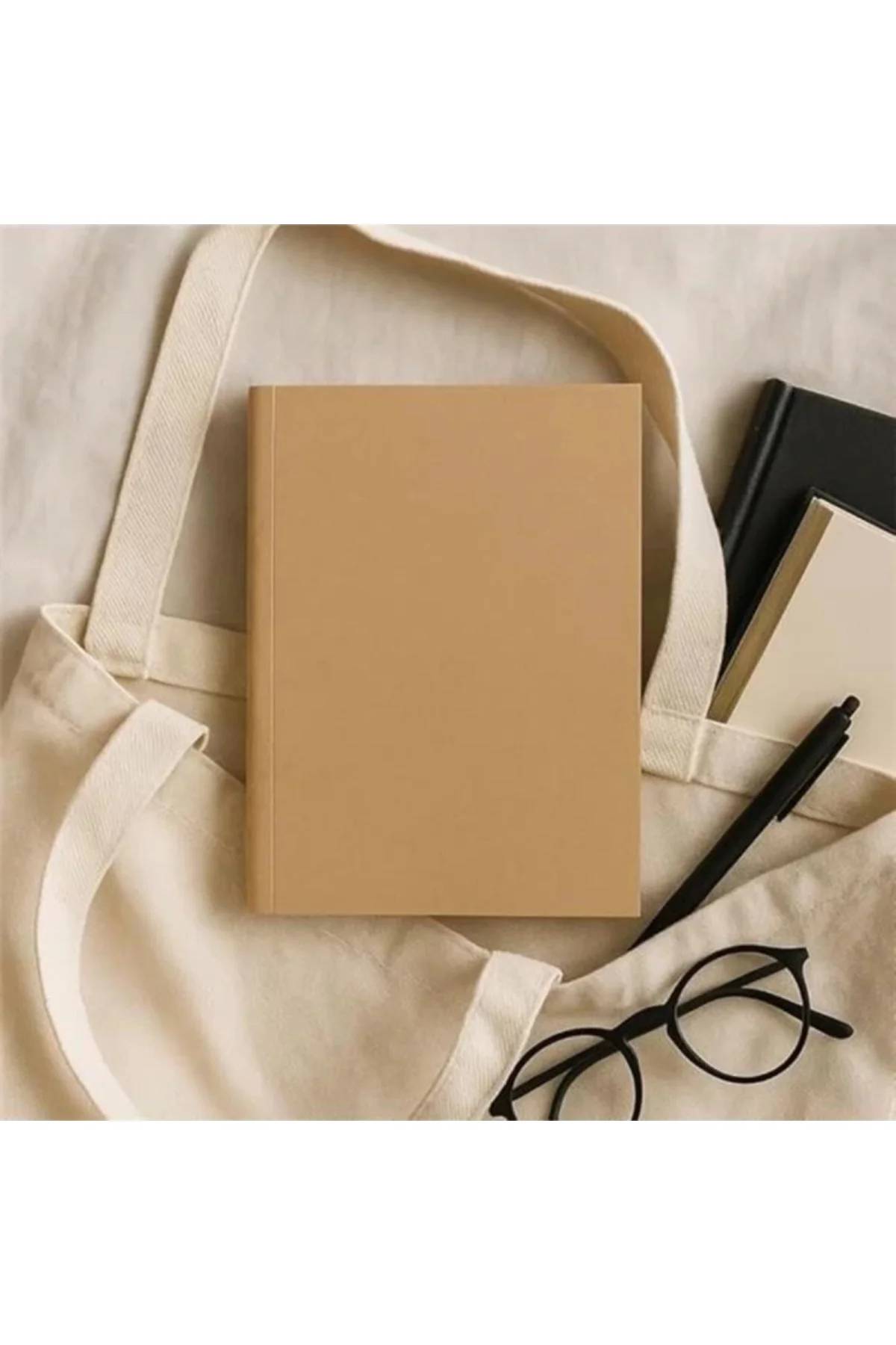 Amerikan Ciltli, A5 Noktalı Not Defter, 64 Yaprak, 90 gr. Ivory Kağıt, Ofis İçin İdeal