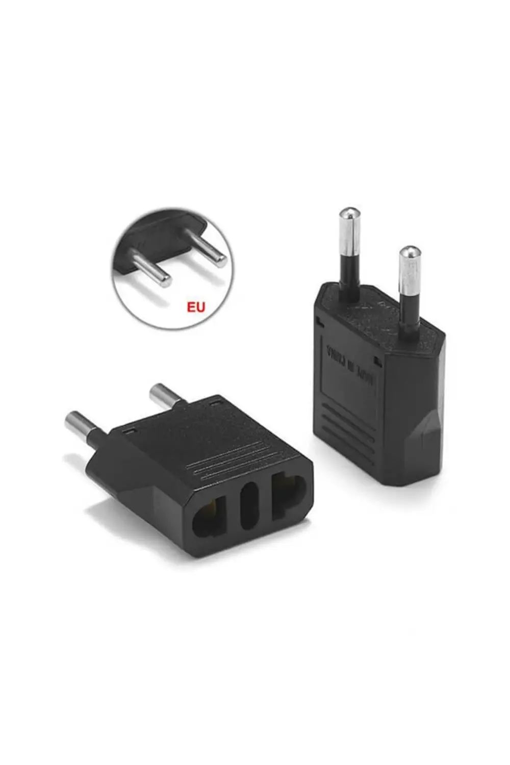 Amerikan Çin Tipi Priz Dönüştürücü Fiş Çevirici Adaptörü Aparatı