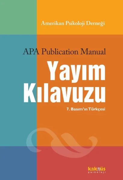 Amerikan Psikoloji Derneği Yayım Kılavuzu Fiyatı, Yorumları ve Özellikleri