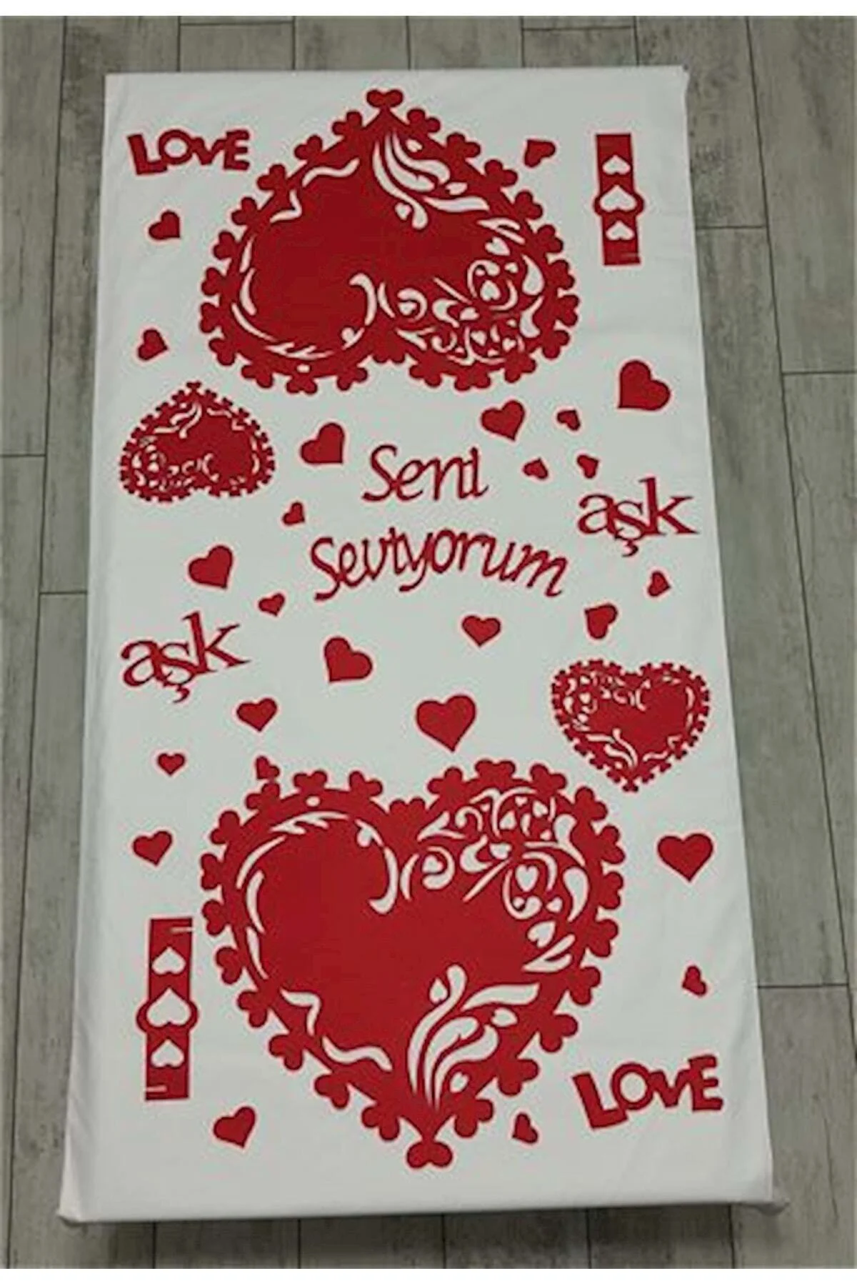 Amerikan Servisi Keçe Set