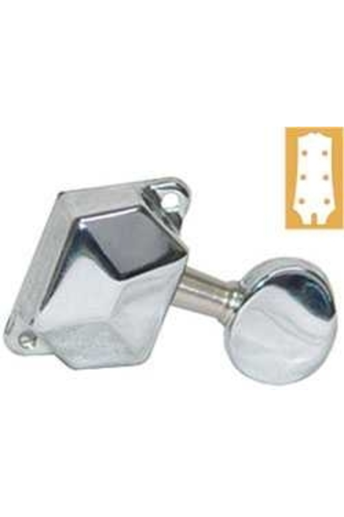 AMH3003CR AKUSTİK GİTAR KULAĞI MACHINE HEAD 3+3SET CHROME