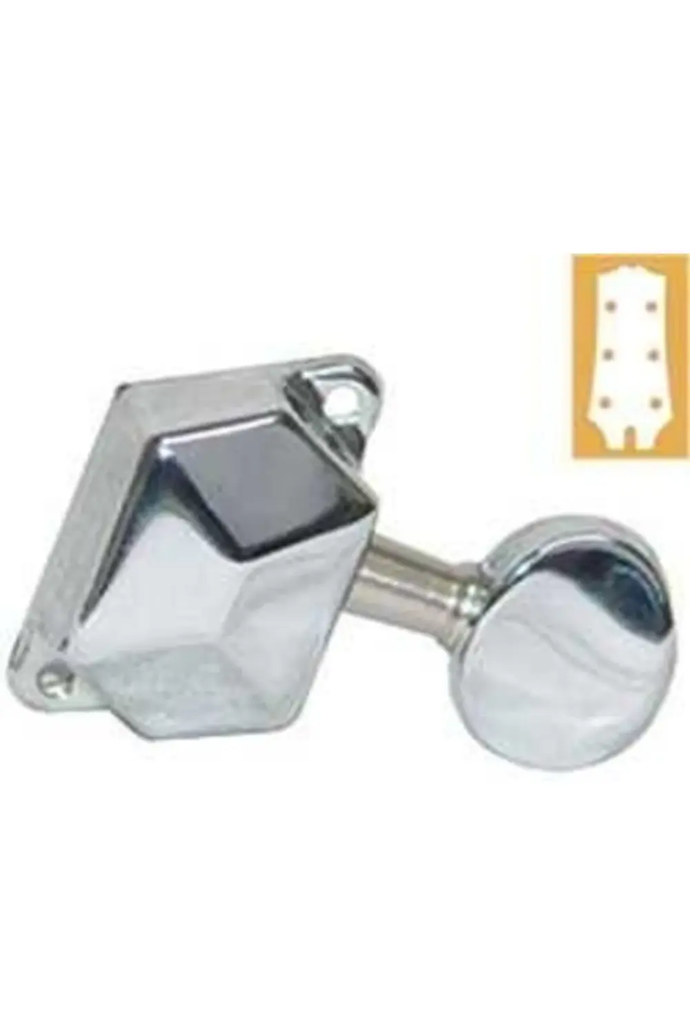 AMH3003CR AKUSTİK GİTAR KULAĞI MACHINE HEAD 3+3SET CHROME