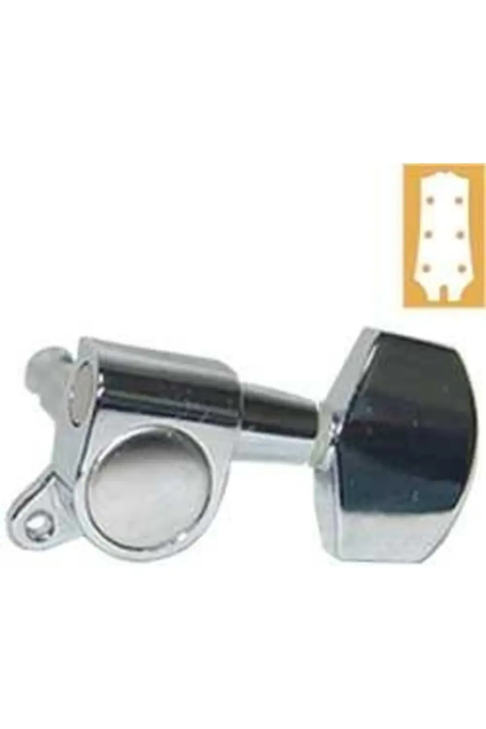 AMH7001CR AKUSTİK GİTAR KULAĞI MACHINE HEAD 3+3SET CHROME