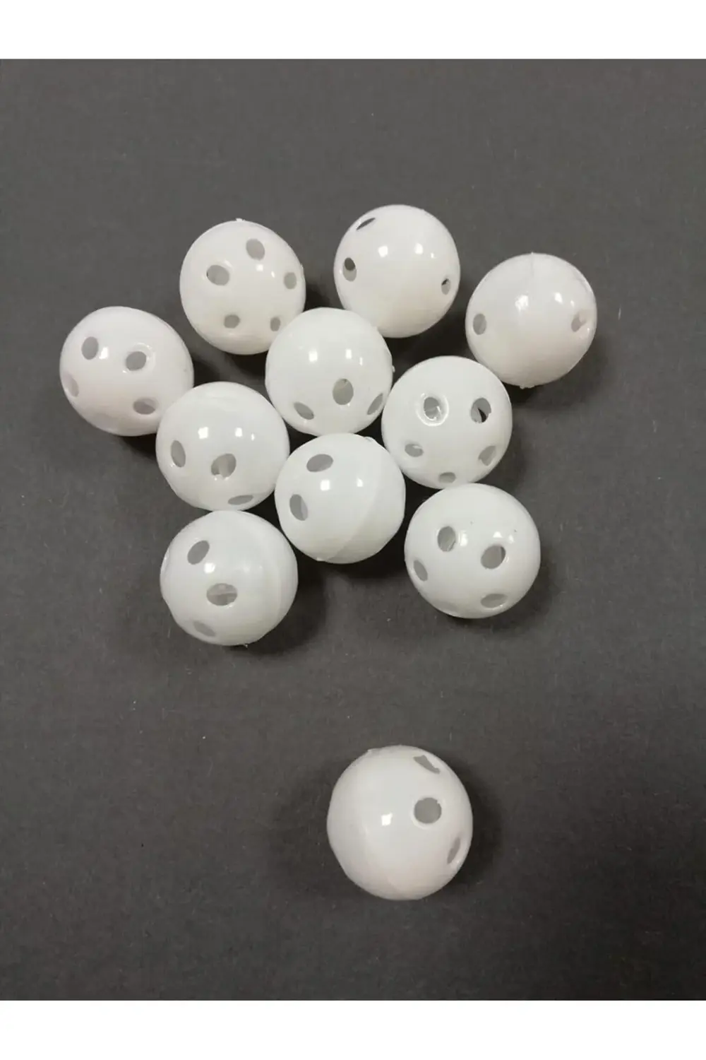 Amigurumi Çıngırak Zili Beyaz 10 Adet 1200752