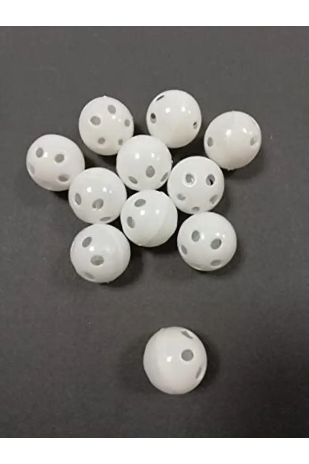 Amigurumi Çıngırak Zili Beyaz 10 Adet 1200752