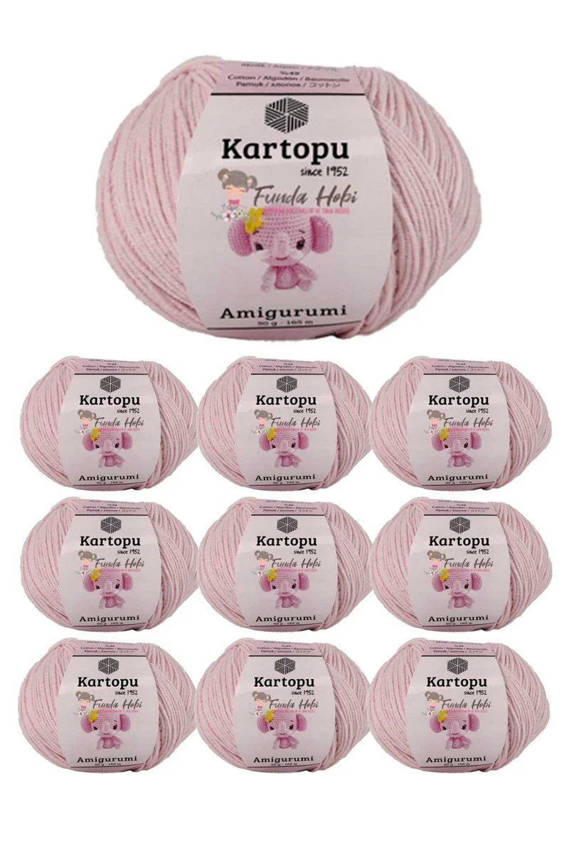 Amigurumi El Örgü İpi Seti 10'lu – Kartopu 699 Serisi ile Uyumlu Pastel Renkler Amigurumi El Örgü İpi Seti 10'lu – Kartopu 699 Serisi ile Uyumlu Pastel Renkler