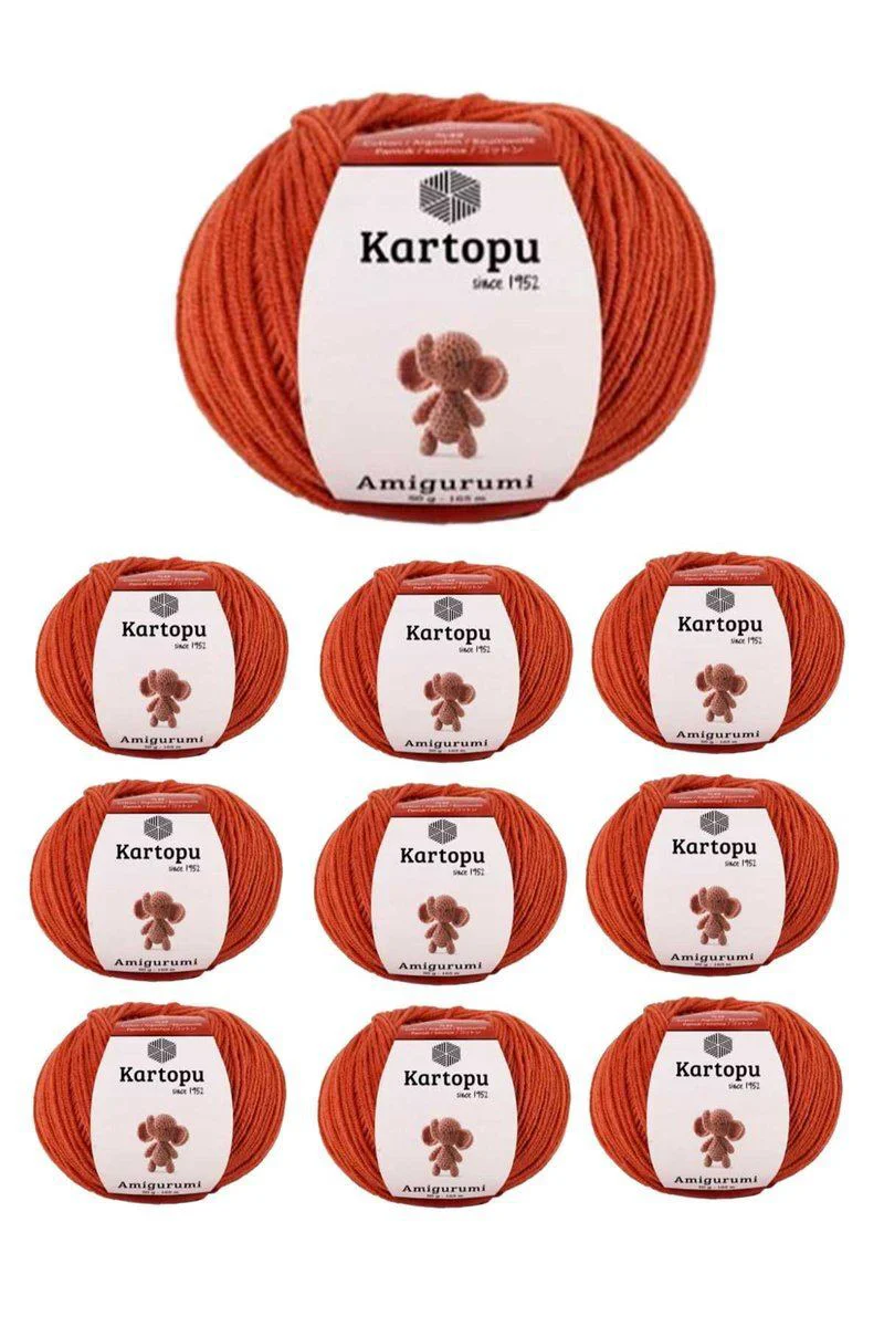 Amigurumi El Örgü İpi 10'lu Set - 50gr Canlı Pastel Renkler, Pamuklu Yumuşak Doku Fiyatı, Yorumları ve Özellikleri