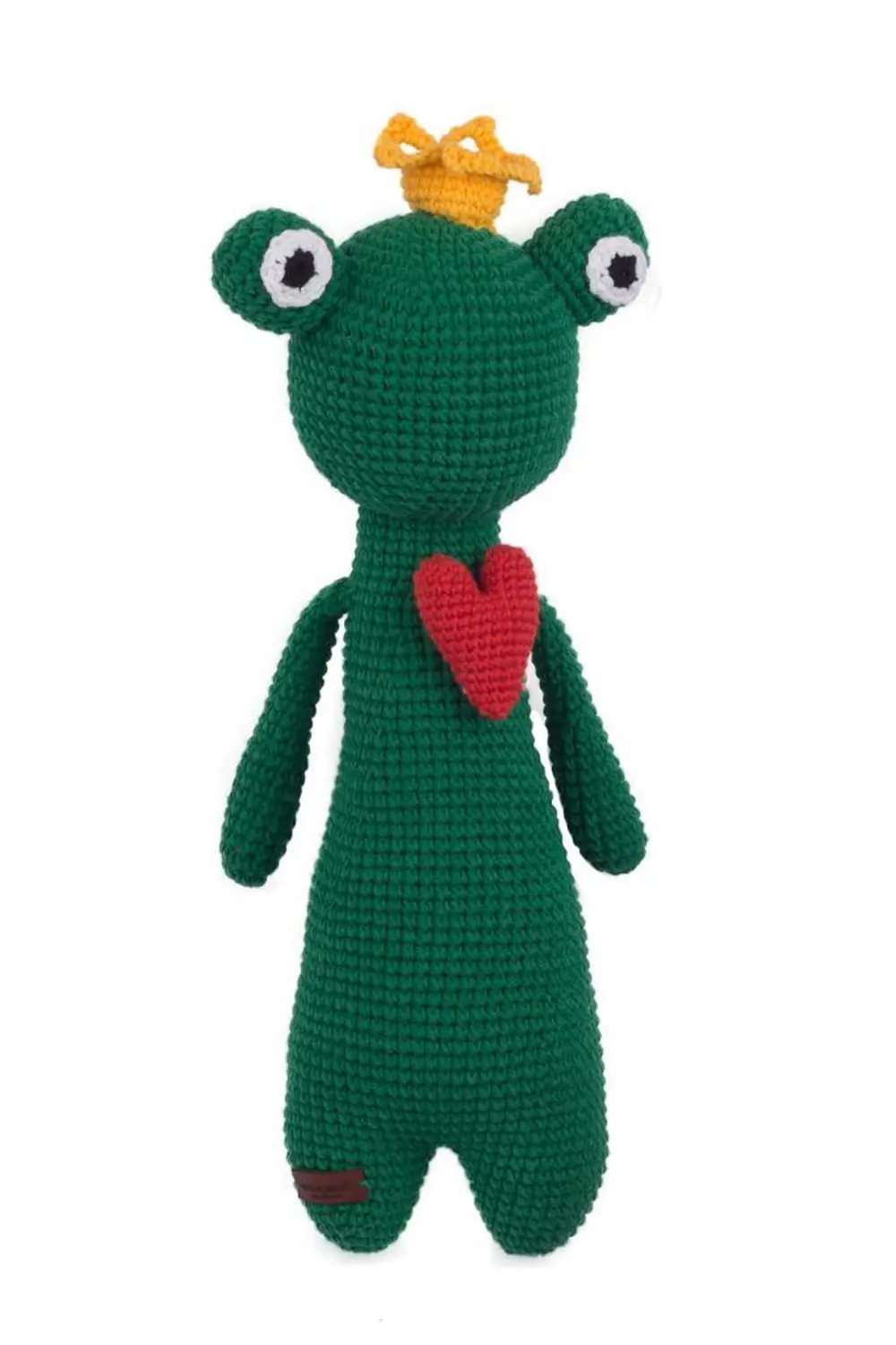 Amigurumi Organik Oyuncak-Uyku Arkadaşı Kurbağ-Örme Kurbağ-Örme B