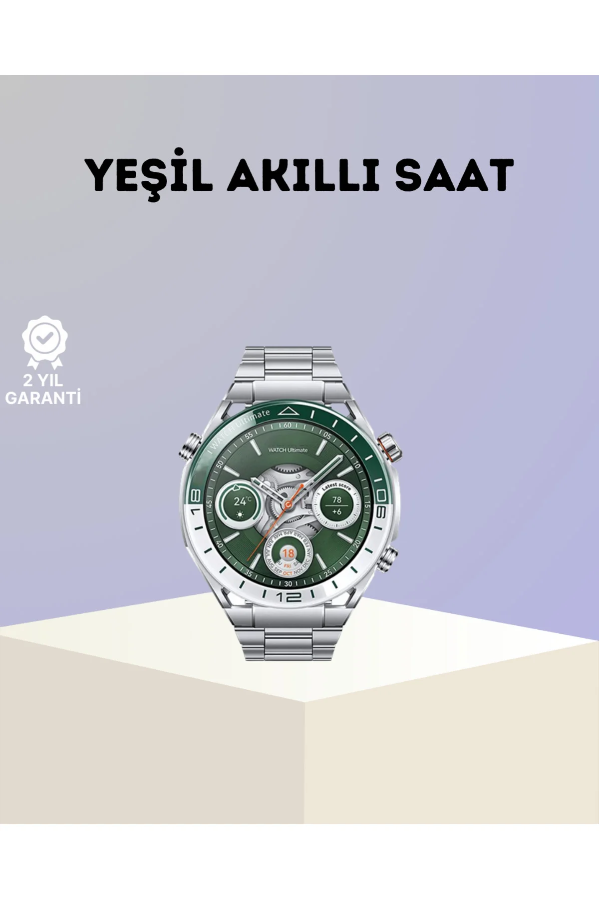 Amoled Akıllı Saat Gps Harita Desteği Bluetooth Arama Sağlık Takipli