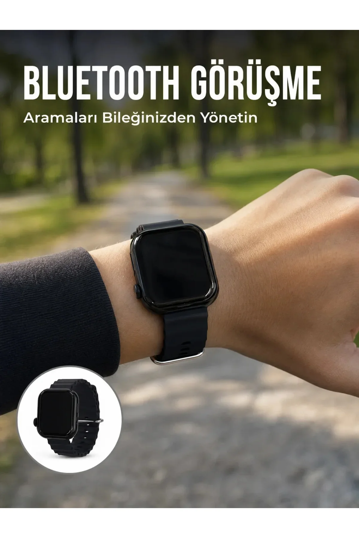 AMOLED Akıllı Saat Sağlık ve Spor Takip Özellikli