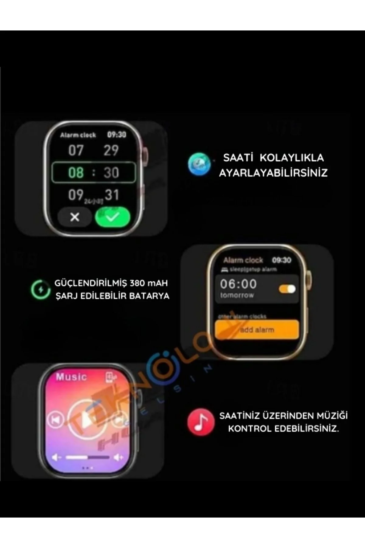 AMOLED ekranlı, sesli görüşme ve sağlık takip özelliklerine sahip, şık tasarımlı bir akıllı saat. Fiyatı, Yorumları ve Özellikleri