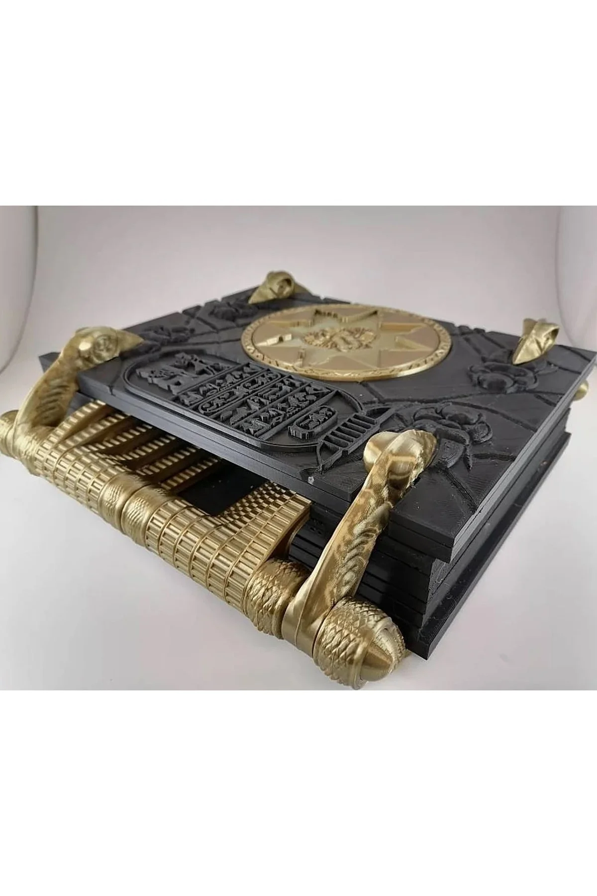 Amon Ra'nın Ölüler Kitabı Eski Antik Mısır (SERT PLASTİKTİR - 24x27CM)