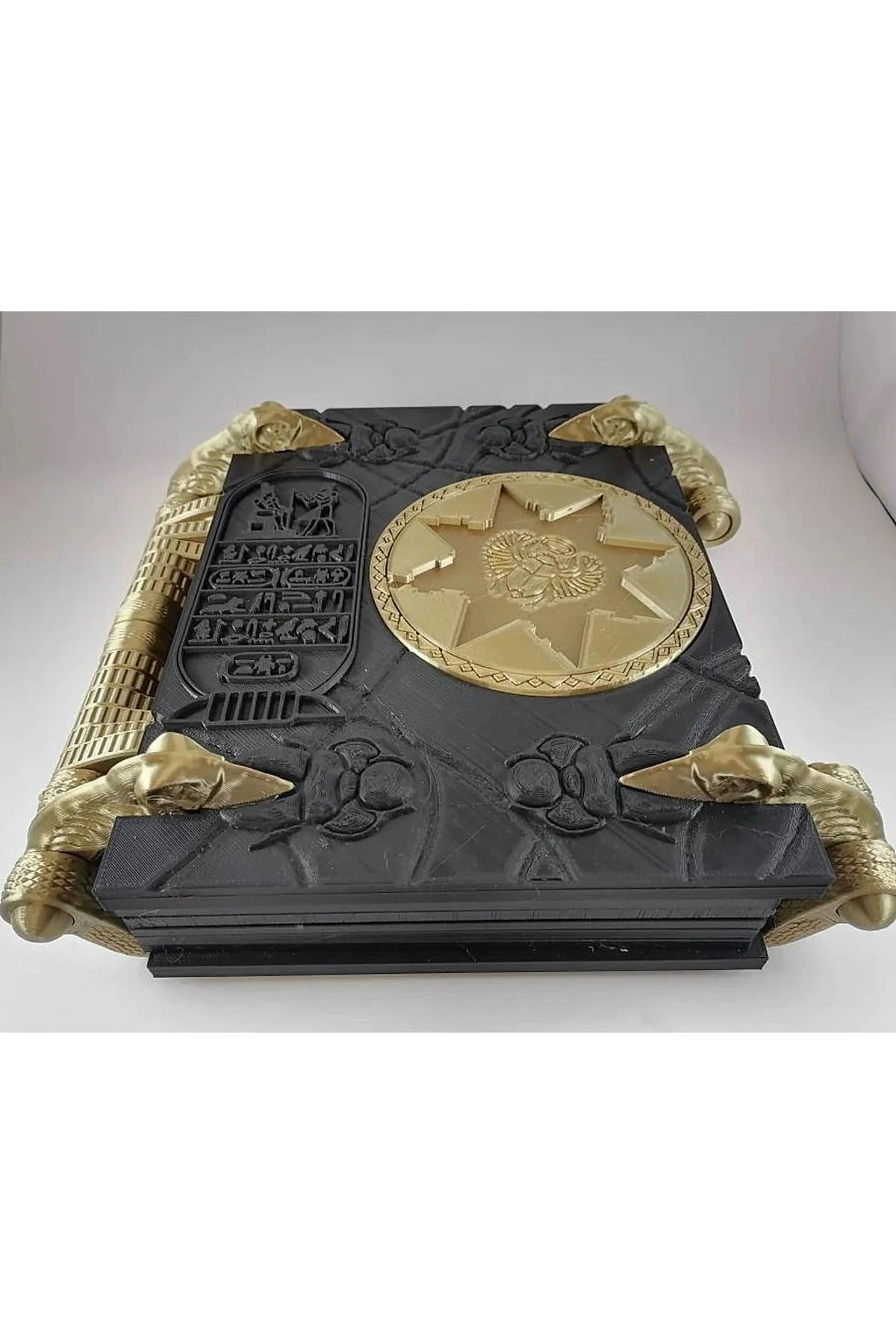Amon Ra'nın Ölüler Kitabı Eski Antik Mısır (SERT PLASTİKTİR - 24x27CM)