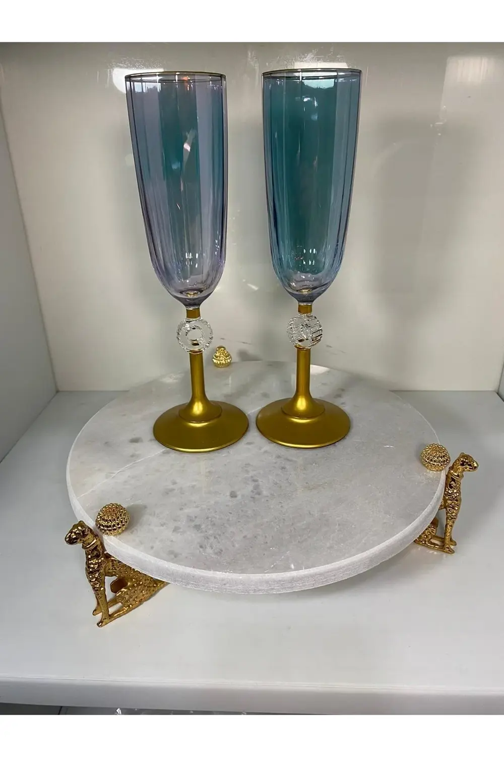 Amore 2 Li Kahve Yanı Kadeh Bardak