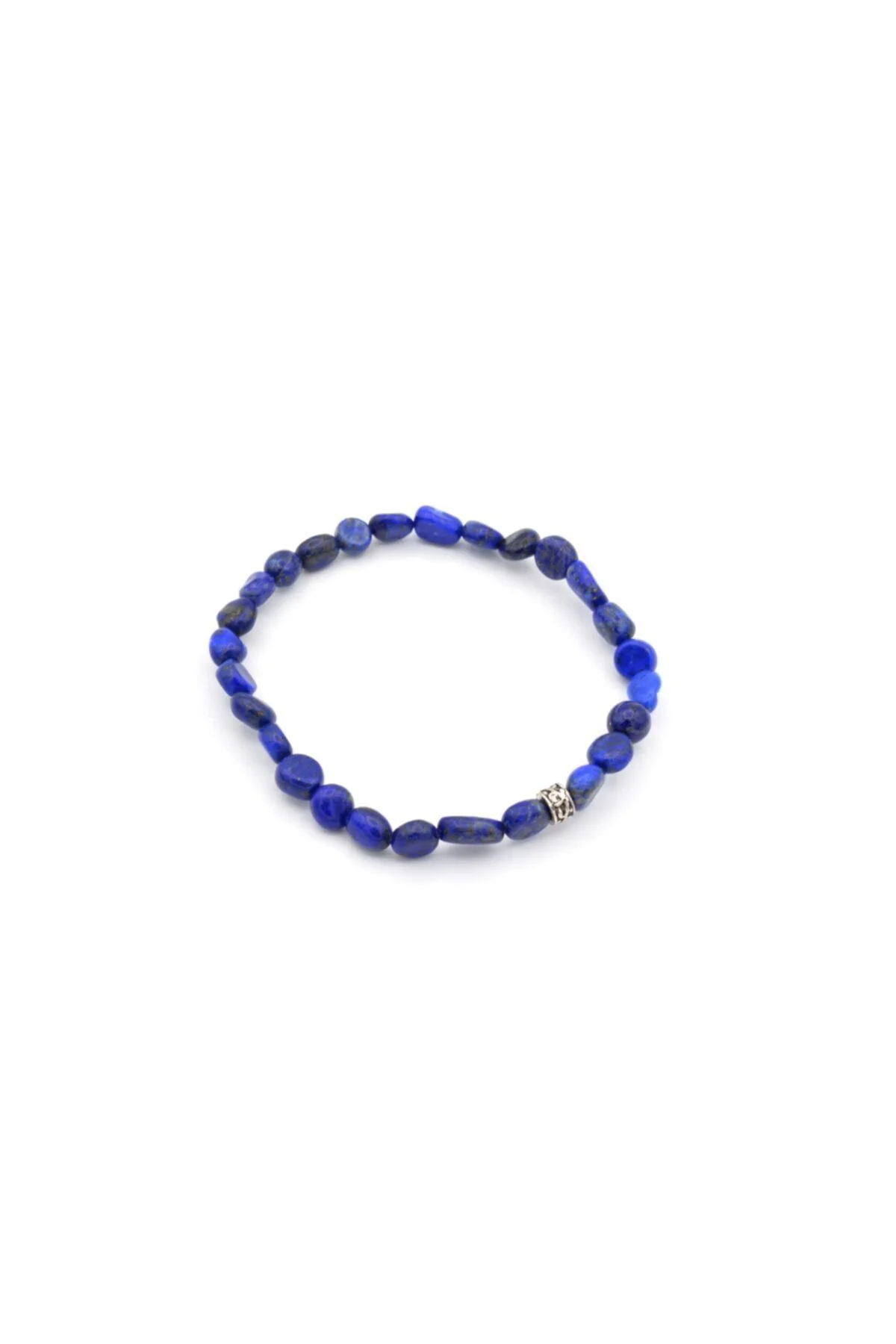 Amorf Kesim Doğal Lapis Lazuli Taşı Bileklik 1.kalite