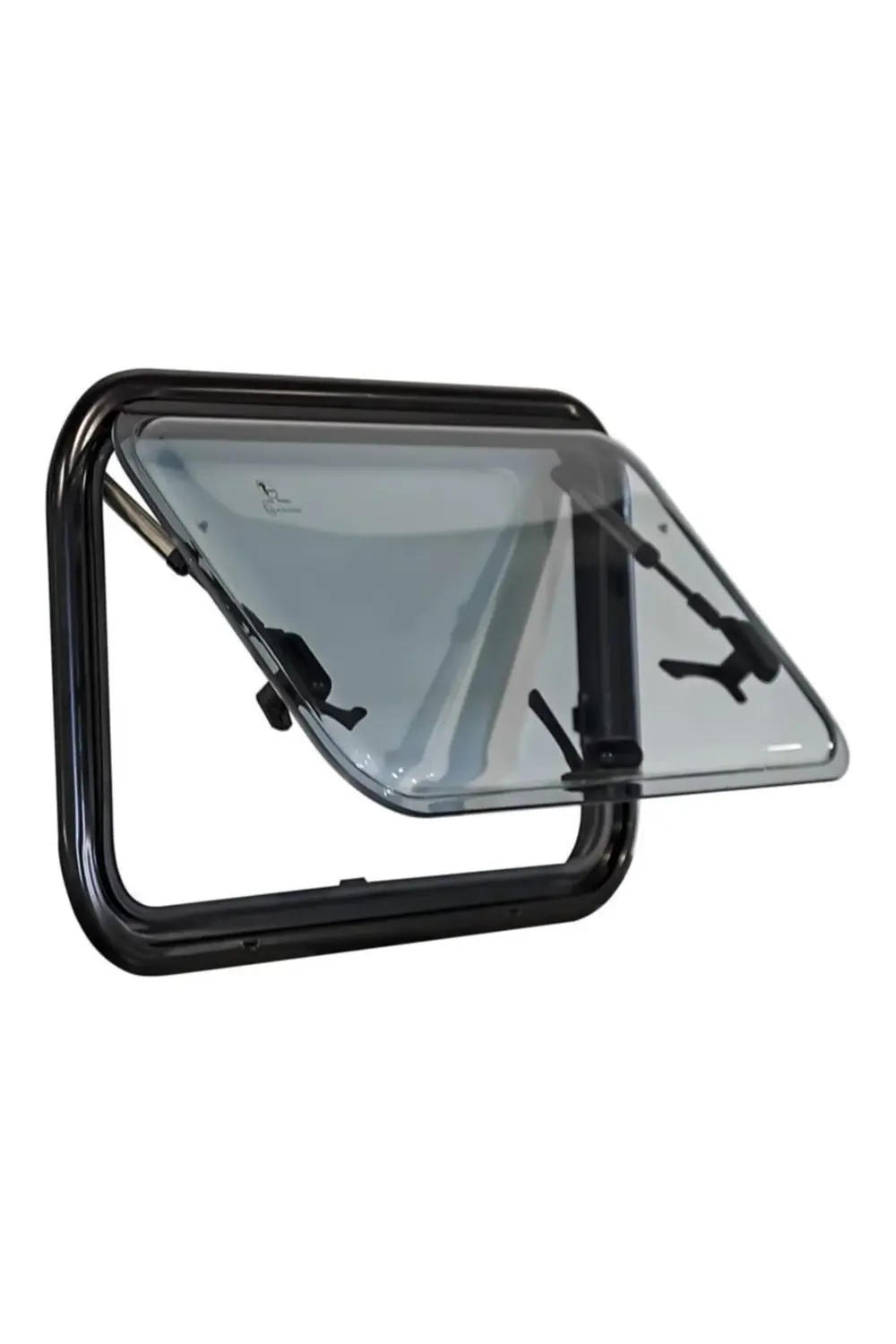 Amortisörlü Karavan Penceresi 30cm X 70cm (SİNEKLİK & PERDE DAHİL