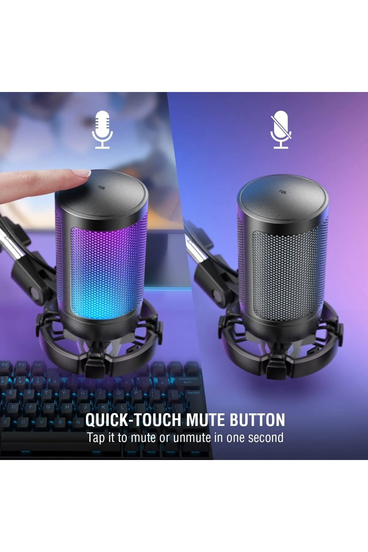 Ampligame A6T Twitch - Youtuber - Gamer - Tiktok - Yayıncı USB Mi
