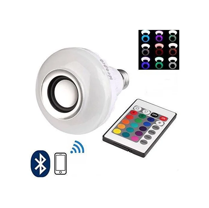 Ampul Şeklinde Kumandalı Bluetooth Hoparlör Diğer
