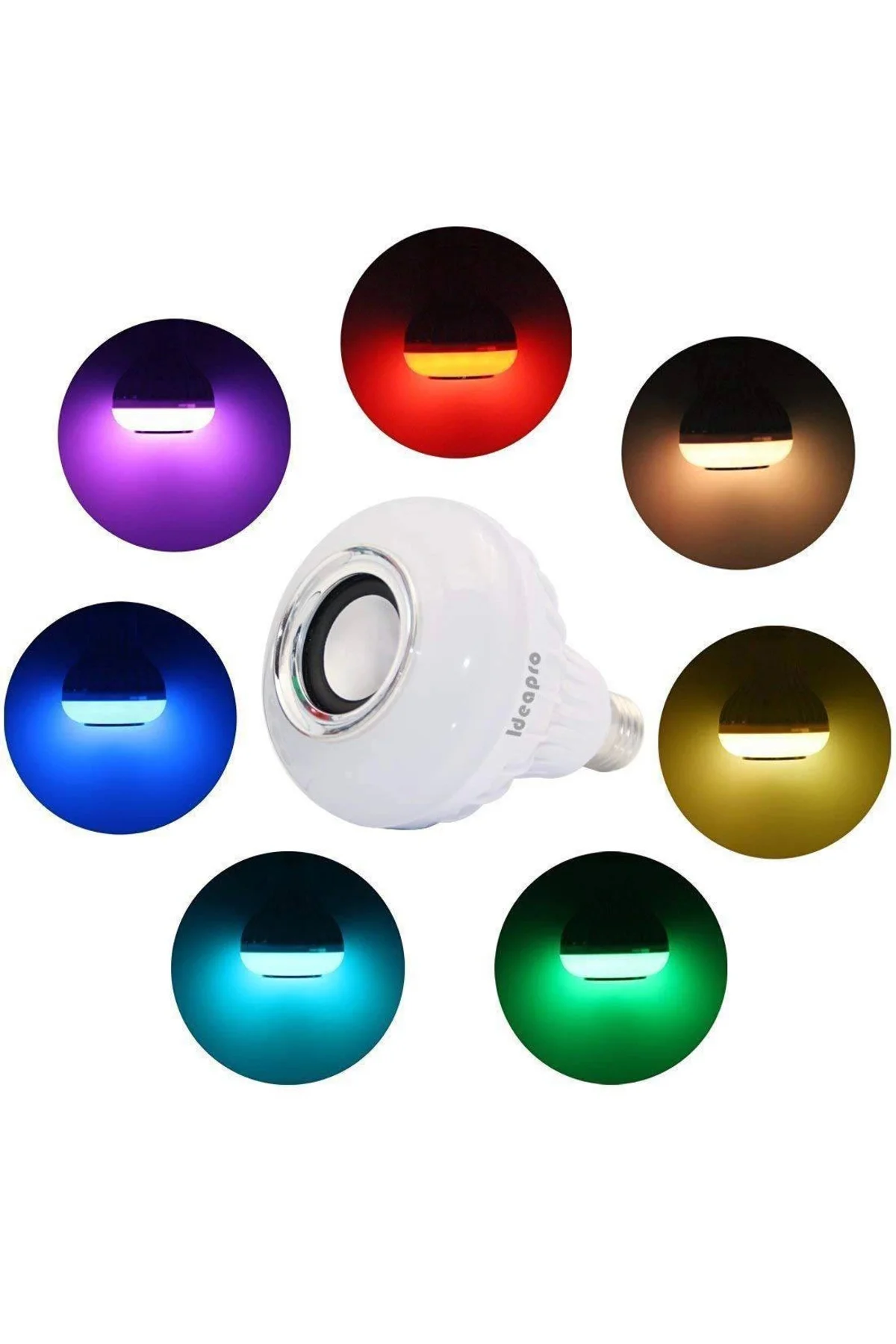 Ampul Şeklinde Kumandalı Bluetooth Hoparlör ( Lisinya )