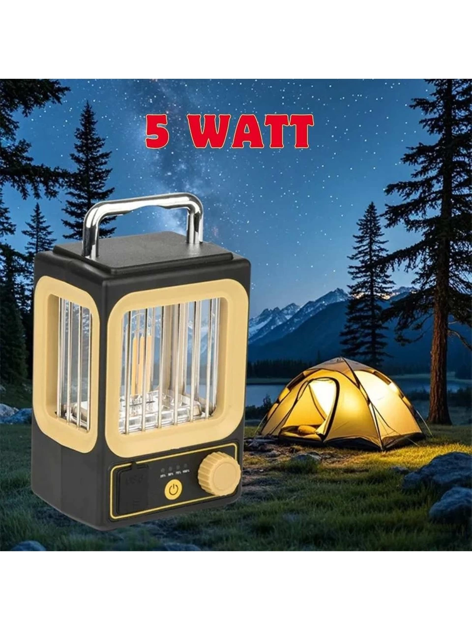 Ampul Solar Şarj Edilebilir 12 Led 1 Rustikli Led Kamp Lambası Ampul Solar Şarj Edilebilir 12 Led 1 Rustikli Led Kamp Lambası