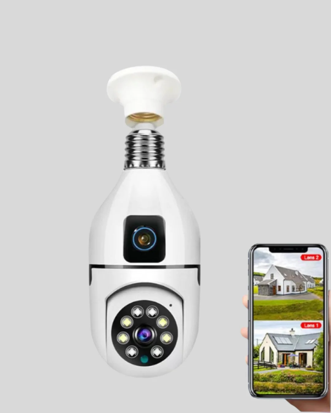 Ampul Tipi WiFi Kamera 2MP Lensli Full HD Görüntü ve Akıllı Hareket Algılama Fiyatı, Yorumları ve Özellikleri