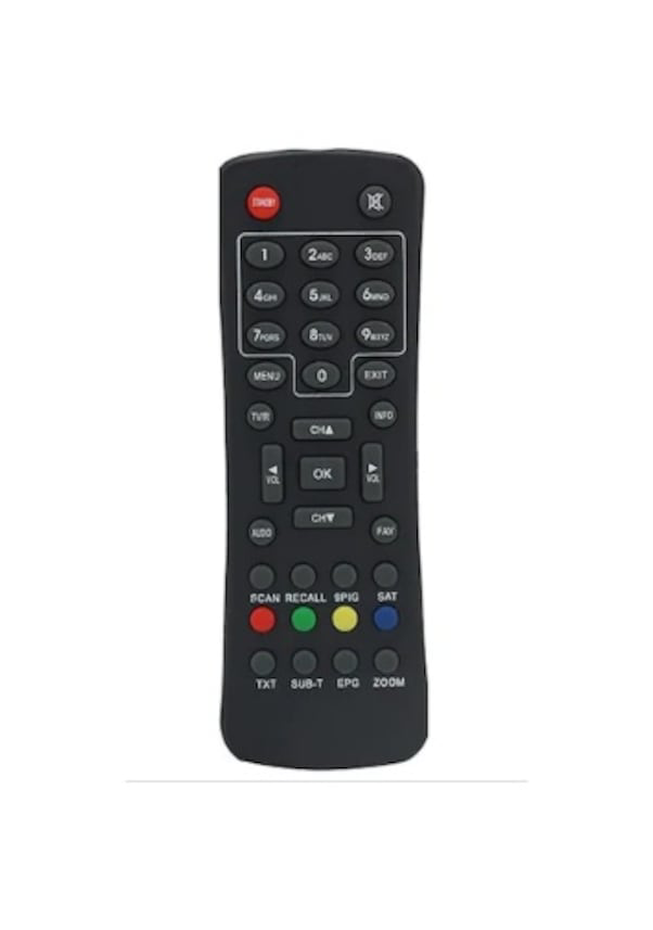 Amstrad 1010 1020 1040 1070 Mini Uydu Alıcı Kumandası