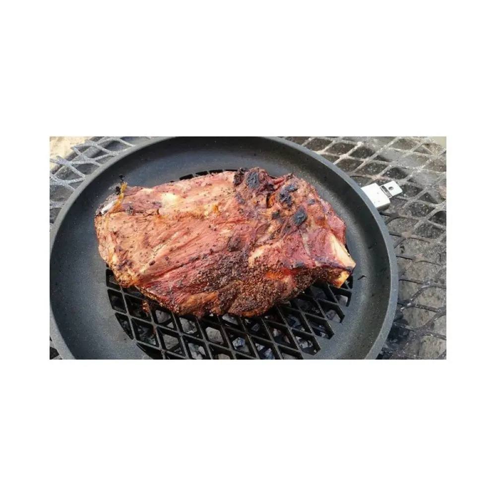 Amt Delikli Döküm Bbq Tava 32 Cm Sökülebilir Sap 432BBQEZ20B Amt Delikli Döküm Bbq Tava 32 Cm Sökülebilir Sap 432BBQEZ20B