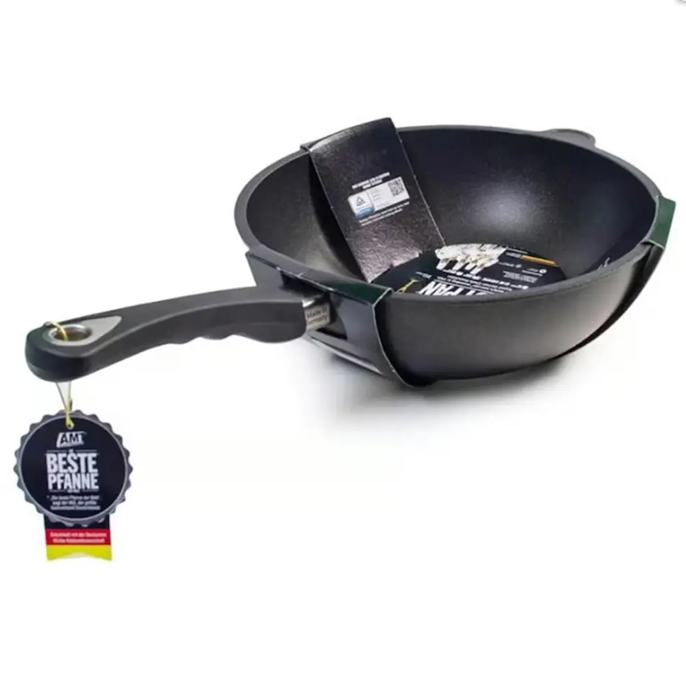 AMT Gastroguss 1030SE Döküm Wok Tava 30 Cm 2,7 Litre