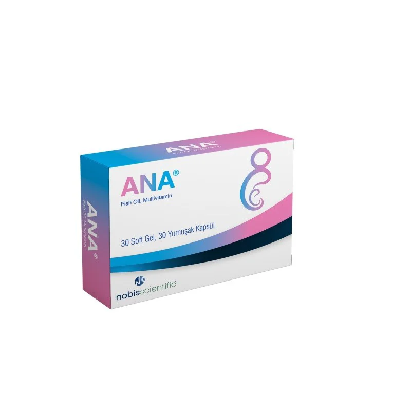 Ana Fish Oil Multivitamin 30 Softgel Kapsül Ana Fish Oil Multivitamin 30 Softgel Kapsül