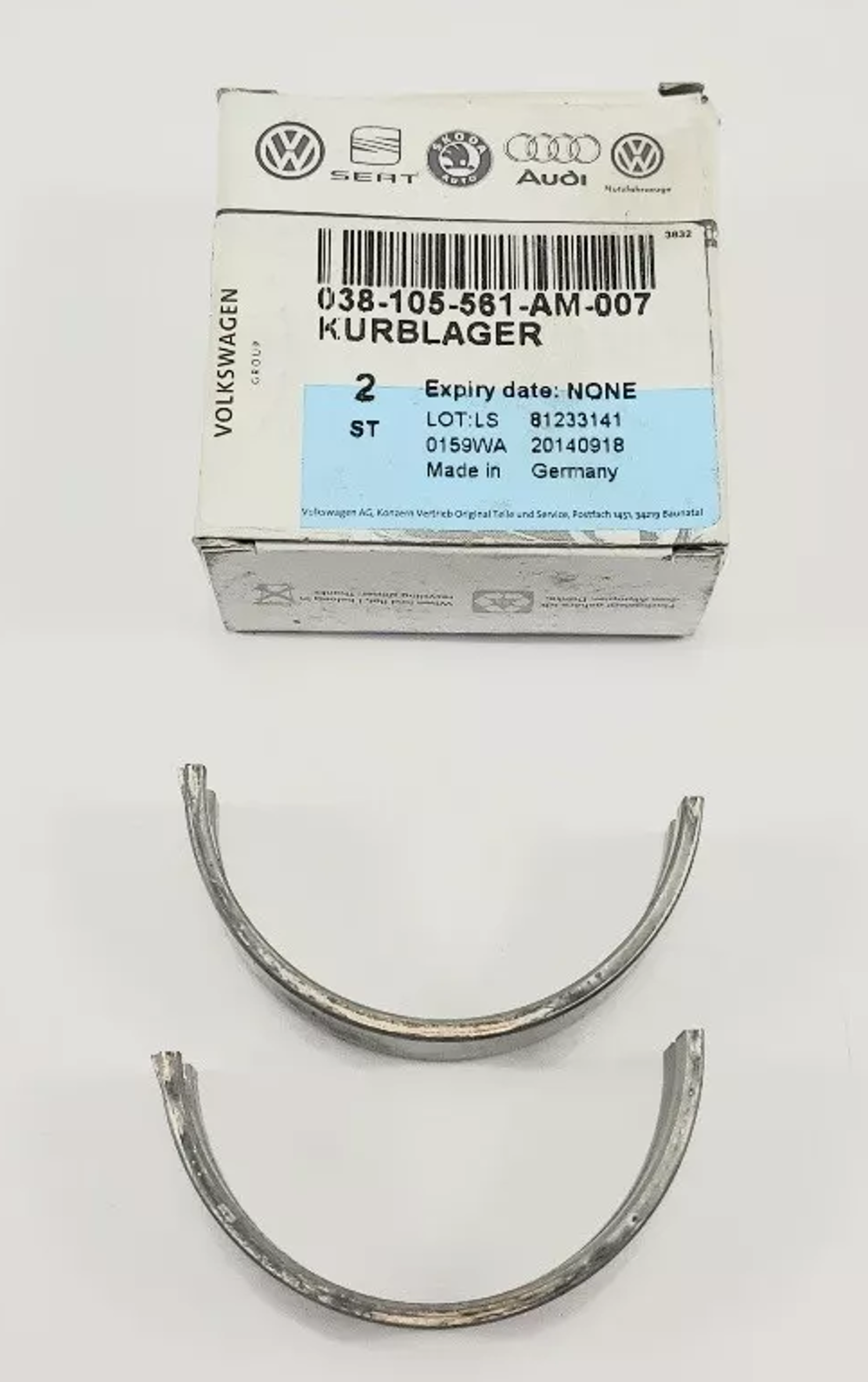 Ana Yatak (VW Orjinal)(038105591AM007)(038105561)