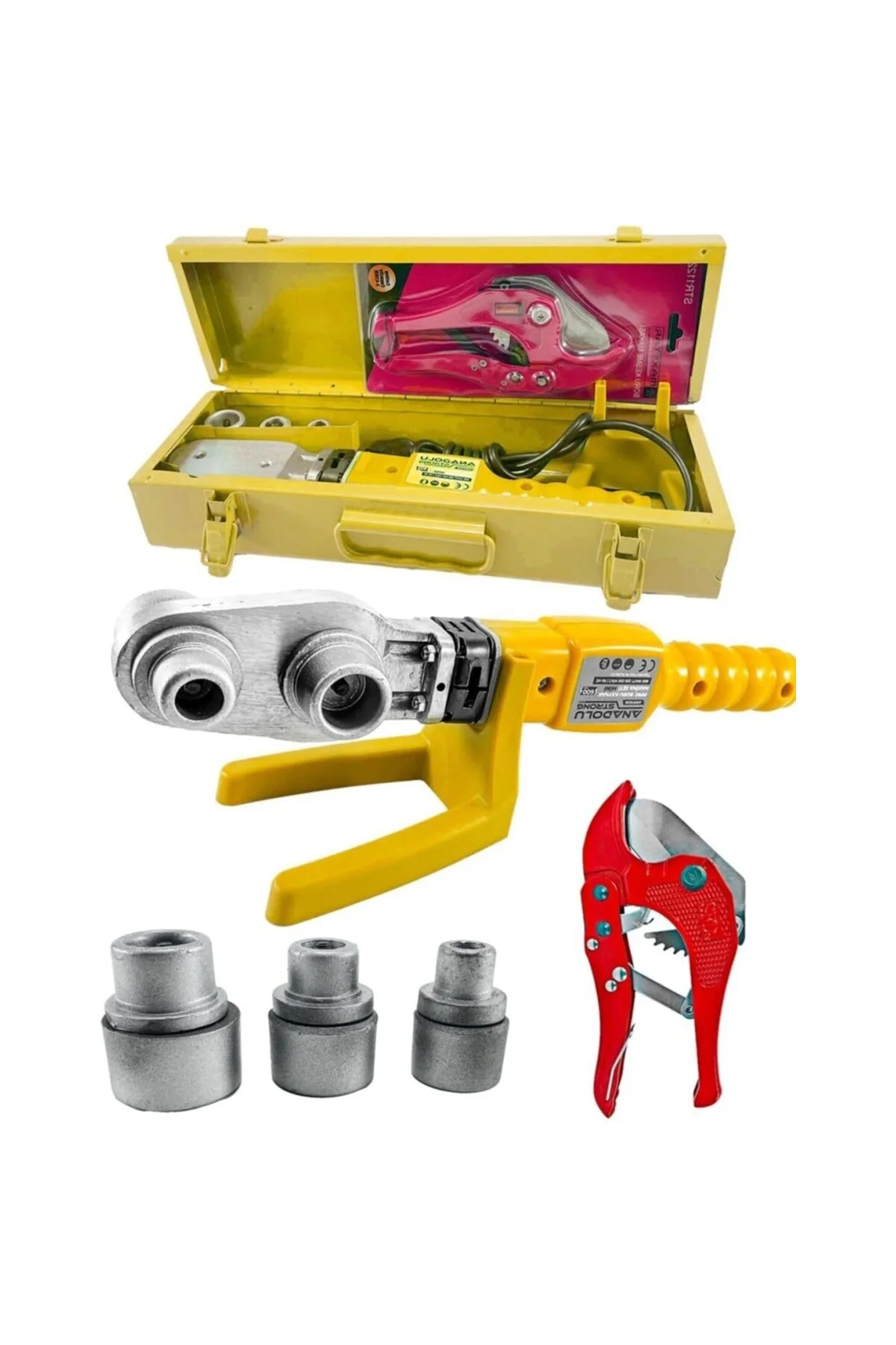 Anadolu Strong Ans1026 Pprc Boru Kaynak Mini Makina Seti (Sarı)