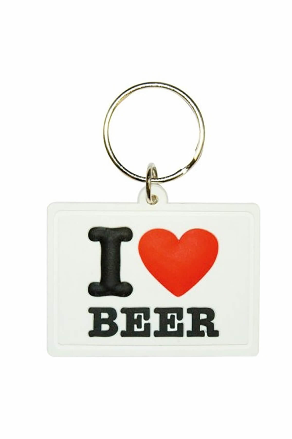 Anahtarlık I Love Beer Soft 3D